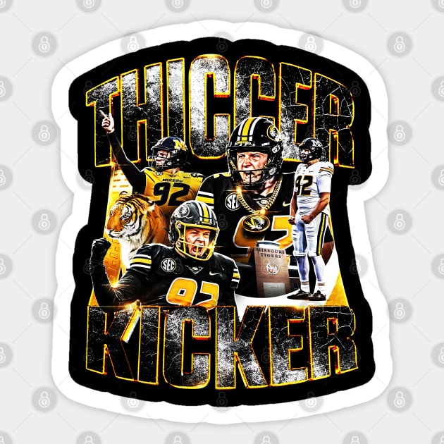 Harrison Mevis - Thiccer Kicker - Missouri Tigers Sticker by nicklower
